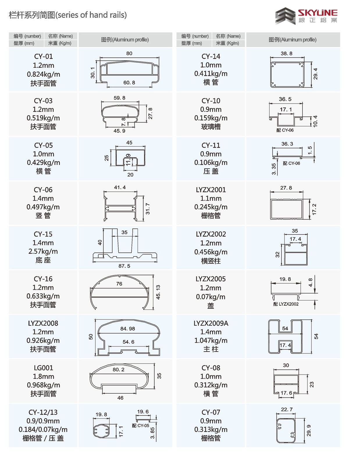 欄桿系列